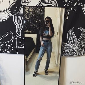 Hollister Ripped Boyfriend Jeans